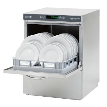 Maidaid EVO535WS Evolution Dishwasher with Integrated Softener and Drain Pump.