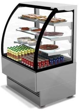Sterling Pro EVO60-SS-R290A Stainless Steel Patisserie Counter, 0.6m / 0.91m Deck