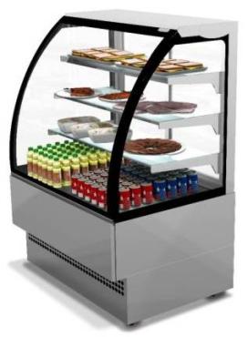 Sterling Pro EVO90-SS-R290A Stainless Steel Patisserie Counter, 900mm