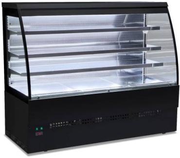 Sterling Pro EVO-SELF-90-BLACK Black Self Service Patisserie Counter, 900mm