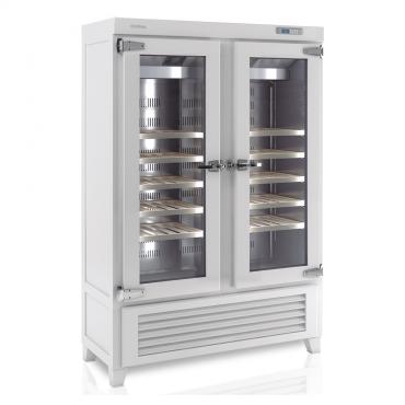 Infrico Retro Wine Cellar Display Bottle Cooler Vintage Series EVV49R2G - 640L