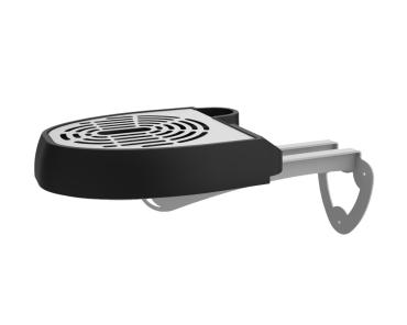 Calomax Eclipse Black Wall Mounted Drip Tray - EWMDTK2