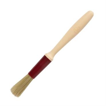 Matfer Bourgeat 15mm Pastry Brush - Natural Round Bristles - 11389-01