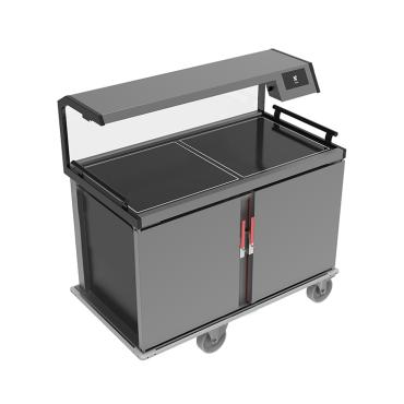 Falcon Vario-Therm F2HH Meal Delivery System - Dual Heated Compartment