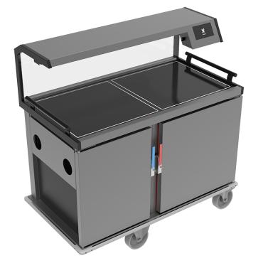 Falcon Vario-Therm F2HR Meal Delivery System - Dual Compartment (Heated/Refrigerated)