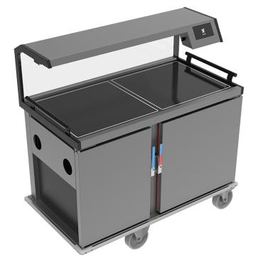 Falcon Vario-Therm F2VR Meal Delivery System - Dual Compartment (Refrigerated/Vario)