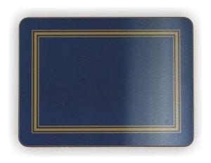 F639 Melamine Blue Rectangular Placemat