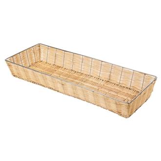 F761 Wicker Metal Frame Basket