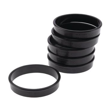 Matfer Bourgeat Exoglass Tart Ring 100mm (Pack of 6) - 10927-01