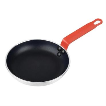 Hygiplas FB473 Aluminium Non-Stick Teflon Platinum Plus Frying Pan Red 20cm