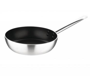  Vogue FB695 Non-Stick Teflon Aluminium Induction Platinum Plus Saut Pan 280mm