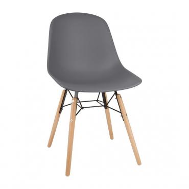 Bolero FB815 - 2 Pack - Arlo Side Chairs - Dark Grey 