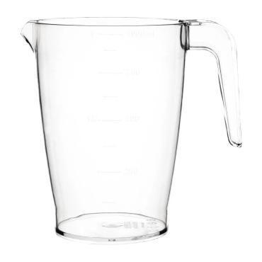 Olympia FB890 Kristallon Polycarbonate Stacking Jug 1Ltr