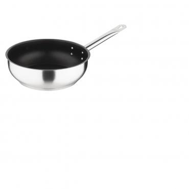 Vogue Non-stick FC099 Stainless Steel Platinum Plus Saut Pan 240mm 