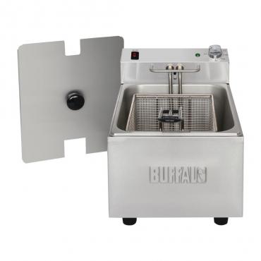 Buffalo Single Tank Single Basket 5Ltr Countertop Fryer 2.8kW - FC256