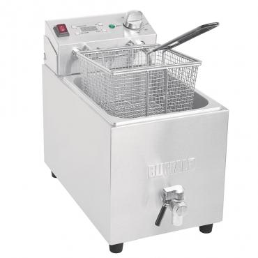 Buffalo FC376 Single Tank Single Basket 8Ltr Countertop Fryer with Timer