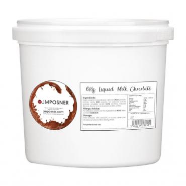 JM Posner Liquid Milk Chocolate Mix 6kg - FD087