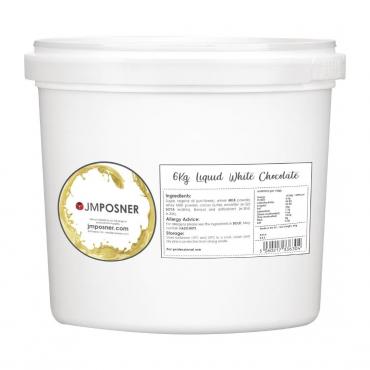JM Posner Liquid White Chocolate Mix 6kg - FD089