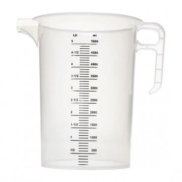 Pro-Measures Polypropylene Measuring Jug 5Ltr - FD329