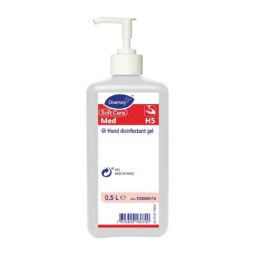 Diversey SoftCare H5 Alcohol Hand Sanitising Gel 500ml (Single Pack) - FE960