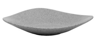 Churchill FF338 Melamine Lotus Dishes Granite 355mm (4 Pack)
