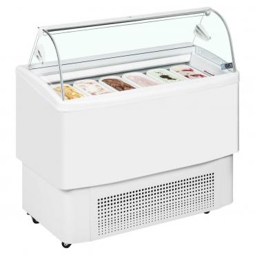 ISA FIJI Ventilated Commercial Ice Cream Display Freezer