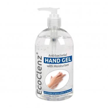 Eco Clenz Anti-Bacterial Hand Gel 500ml 