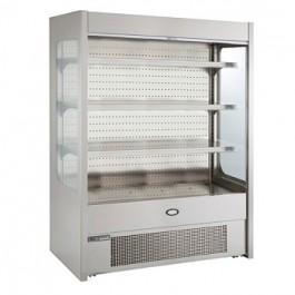 Foster FMSLIM1500NG Slimline Multideck with Nightblind & Glass End Panels