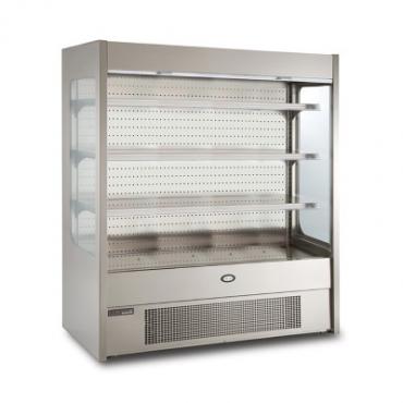 Foster FMSLIM1800NG Slimline Multideck with Nightblind & Glass End Panels - 18-163