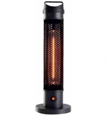 FN837 Herschel Havana Portable Electric Patio Heater Black 800w