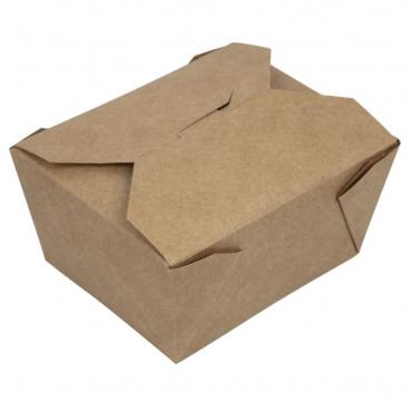 Kraft Recyclable Microwavable Food Boxes 740ml / 26oz (Pack of 450)