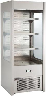 Foster FMSLIM700NG Slimline Multideck with Nightblind & Glass End Panels - 18-143