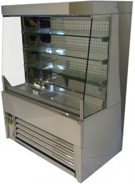 Frost-Tech SLD Stainless Steel Low Height Multideck Display Fridge