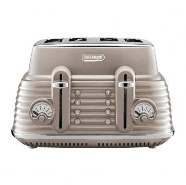 DeLonghi Scolpito Toaster Beige - FS149