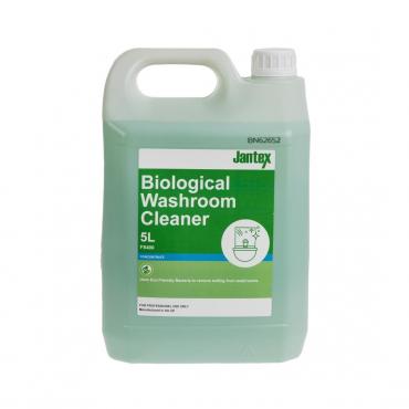Jantex Green Biological Washroom Cleaner Concentrate 5Ltr - FS400