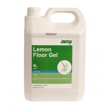 Jantex Green Lemon Floor Gel Cleaner Concentrate 5Ltr - FS411