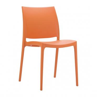 Maya Side Chair Orange (Pack of 2) FS556