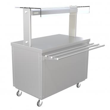 Parry \i{FLEXI-SERVE} FS-A Ambient Cupboard with Plain Top - Illuminated LED Gantry