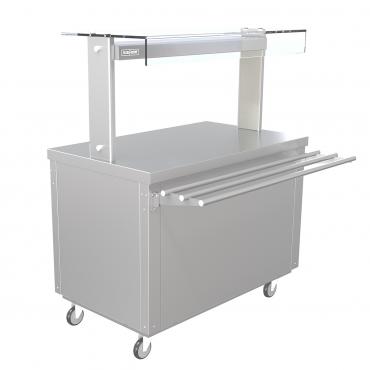 Parry \I{FLEXI-SERVE} FS-H Hot Cupboard with Plain Top - Illuminated LED Gantry