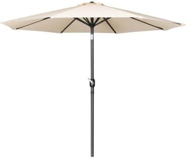 Bolero FU503 Seville Round Parasol 3m Diameter Cream