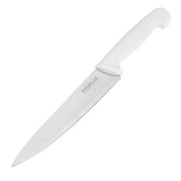 Hygiplas Cooks Knife White 21.6cm/8.5-inch  FX113