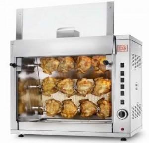 CB 3 Spit Chicken Rotisserie Oven - G12P