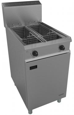 Falcon Chieftain G1848X Twin Pan, Twin Basket Fryer - 2 x 15 Litre Tanks