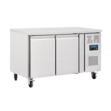 Polar U-Series G377 2 Door Refrigerated Prep Counter - 228ltr 