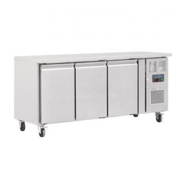 Polar U-Series G378 3 Door Counter Fridge 339Ltr 