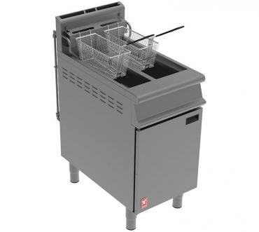 Falcon Dominator Plus G3845F Twin Pan, Twin Basket Gas Fryer With Pumped Filtration - 2 x 12.8L