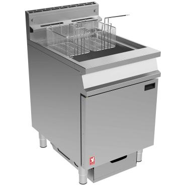 Falcon Dominator Plus G3860F Single Pan, Twin Basket Gas Fryer with Filtration