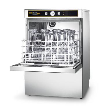 Hobart Ecomax Plus G415SW 16 Pint Compact Glasswasher With Integral Softener - Drain Pump