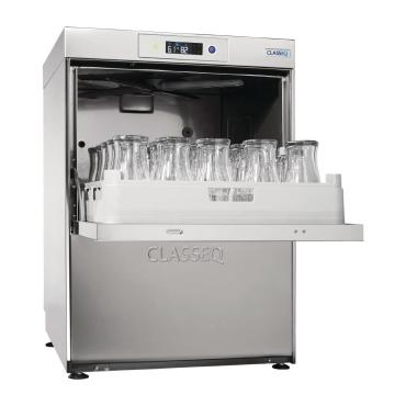 Classeq Professional G500DUOWS Commercial Undercounter Glasswasher -  With Integral Water Softener & Drain Pump