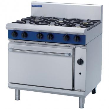 Blue Seal 6 Burner Gas Static Oven - G506D